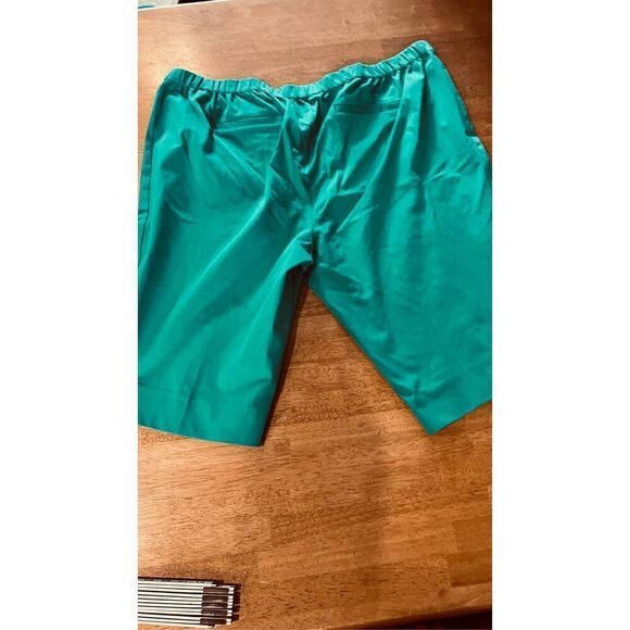 Isaac Mizrahi Live Green Bermuda Shorts WOmens Size 28WP - Picture 9 of 11